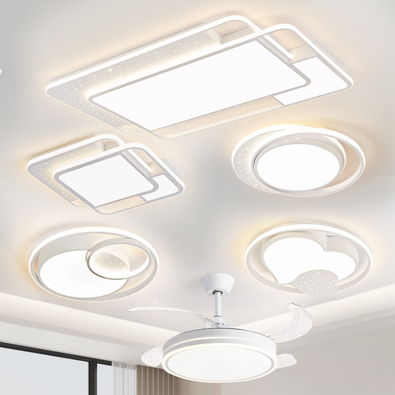 中山灯具新款客厅主灯 现简约大气卧室灯全屋套餐