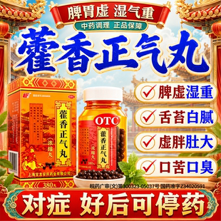 藿香正气丸祛湿健脾养胃调理去体内湿气重肝火盛口干口苦口臭药
