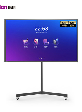 皓丽（Horion）55英寸 会议平板电视 4K超高清智能触屏一体机