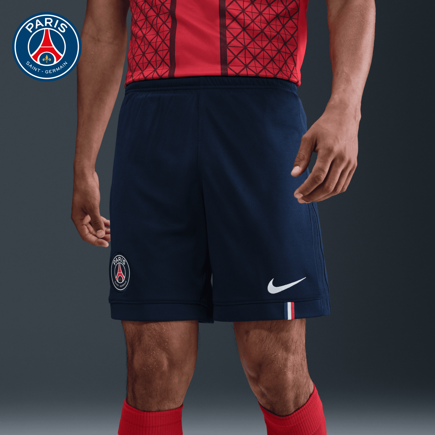 巴黎圣日耳曼男子休闲短裤