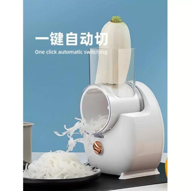 家用滚筒切菜器多功能削皮切片切菜机新款无线自动切菜机刨丝神器