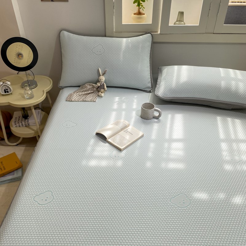 单品冰豆豆席子 小冰熊凉席夏凉席学生宿舍夏天儿童家用凉席一张