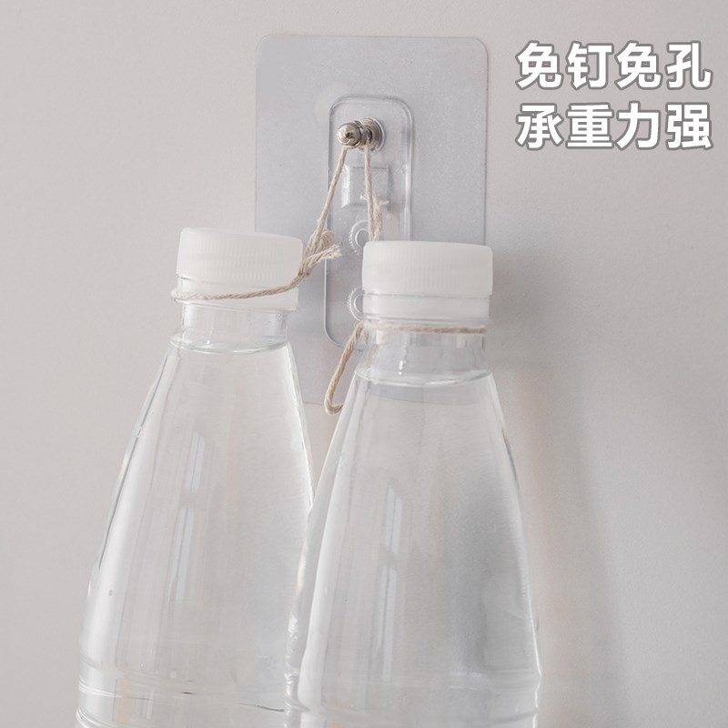 强力无痕贴螺丝贴家用q瓷砖墙壁贴免打孔自粘贴片钉子配件挂钩粘