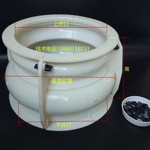 罗马柱模具 柱脚模具 底座模具 圆形柱脚光板 水泥带花装饰