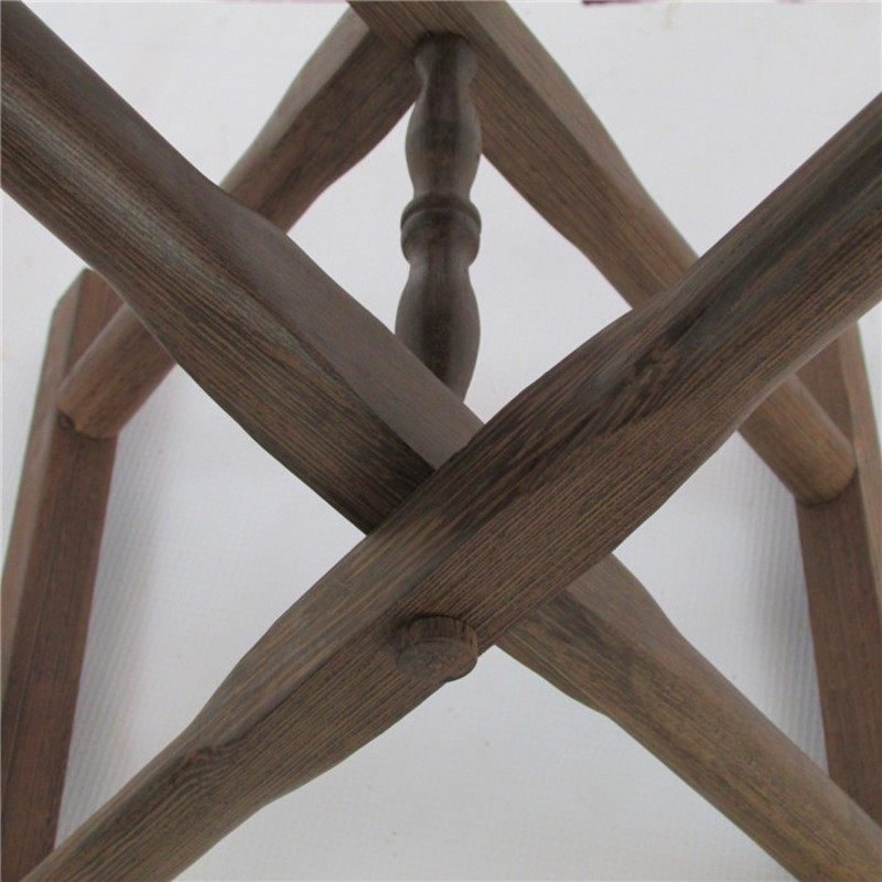 便携折叠马扎 实木时尚换穿鞋凳子钓鱼凳小板凳矮凳加餐凳