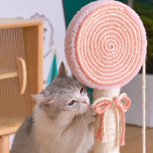 猫爬架宠物爆款猫玩具猫咪宠物用品剑麻棒棒糖猫抓板猫抓柱