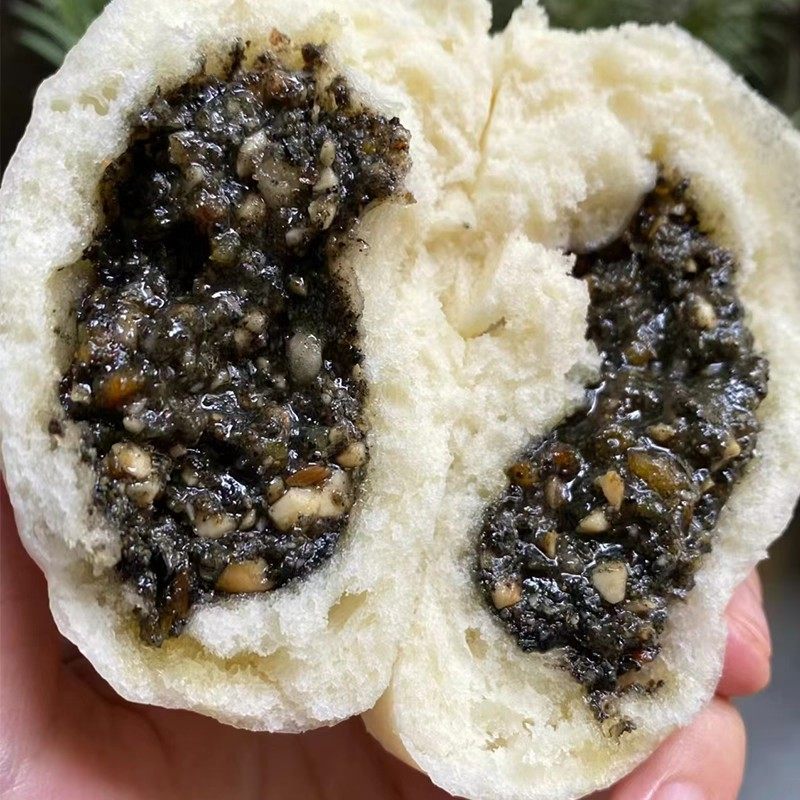 重庆糖包子馅老式红糖汤圆馅黑芝麻核桃馅料糍粑麻糍包心汤圆馅