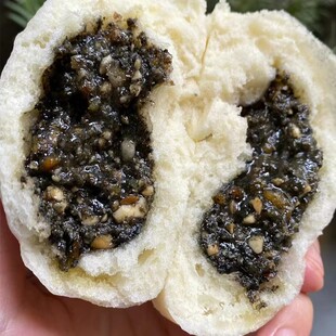 重庆糖包子馅老式红糖汤圆馅黑芝麻核桃馅料糍粑麻糍包心汤圆馅