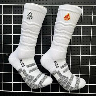 炼丹3.0篮球袜美式实战精英袜毛巾底防滑包裹性男女高筒刺绣