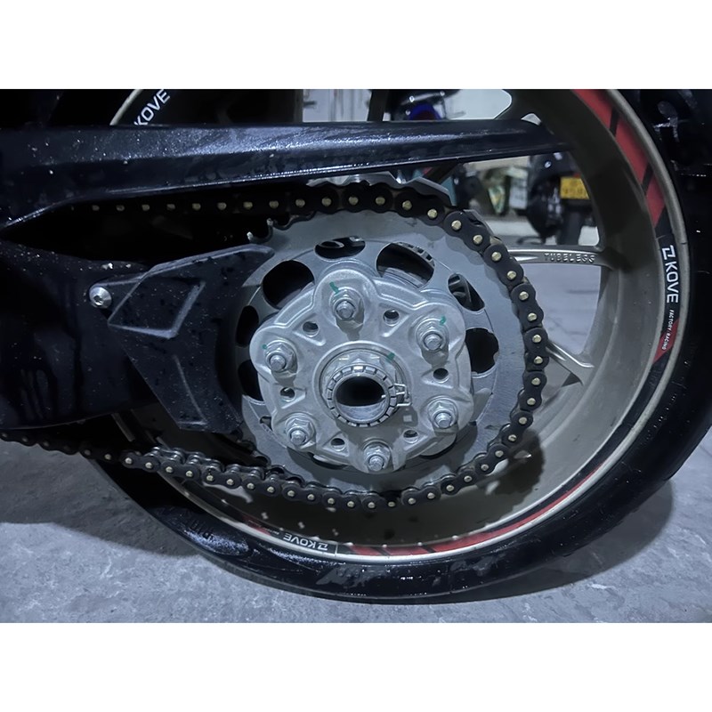 DH链条适用川崎Vulcan S650 者500改装油封链条静音油封套链