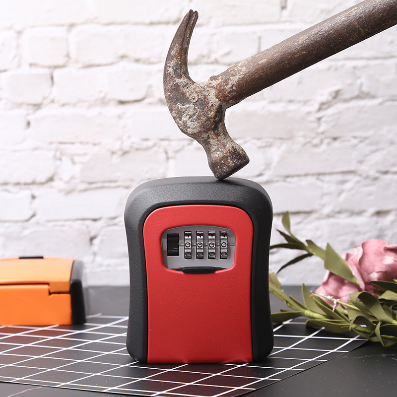 装修密码盒子钥匙盒壁挂式临时工地施工放钥匙锁密码锁钥匙密码盒