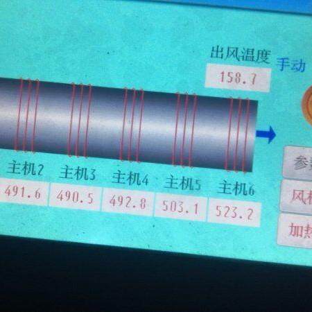 电磁热风采暖，电磁加热器60KW电磁加热热风炉
