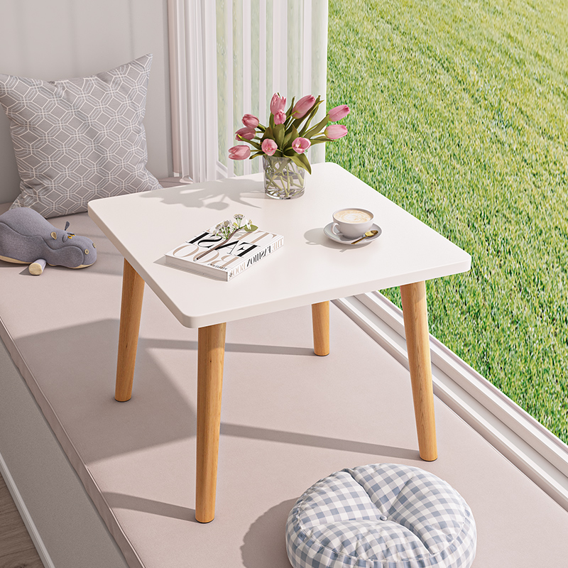 飘窗小桌子实木小茶几卧室矮桌炕桌榻榻米茶桌小户型沙发家用边几