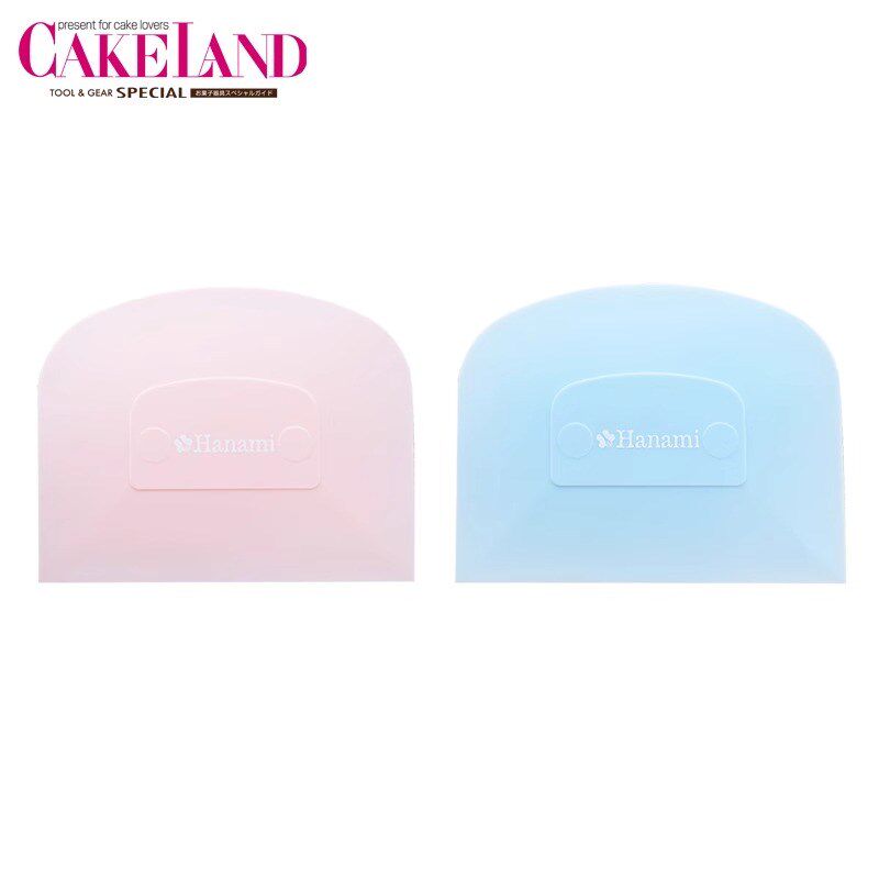 Caen花见a彩色硬板刮板工片切质 色 烘焙刮具