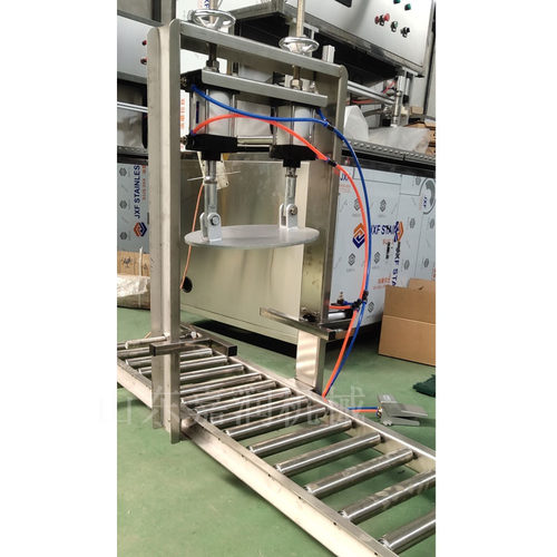 塑料桶气动压盖机 手动中桶压桶盖机 涂料桶封盖机