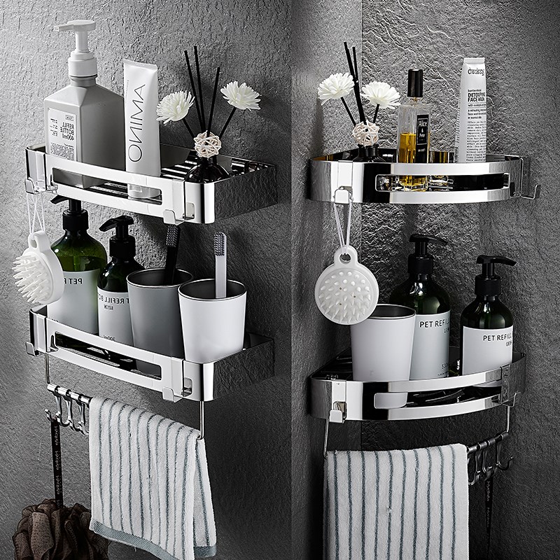 浴室卫生间房间壁挂厕所三角架子