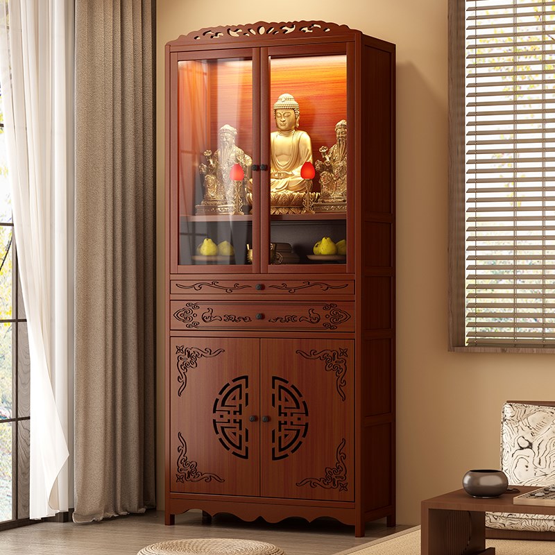 供桌佛台进门客厅玄关台家用新中式桌柜子