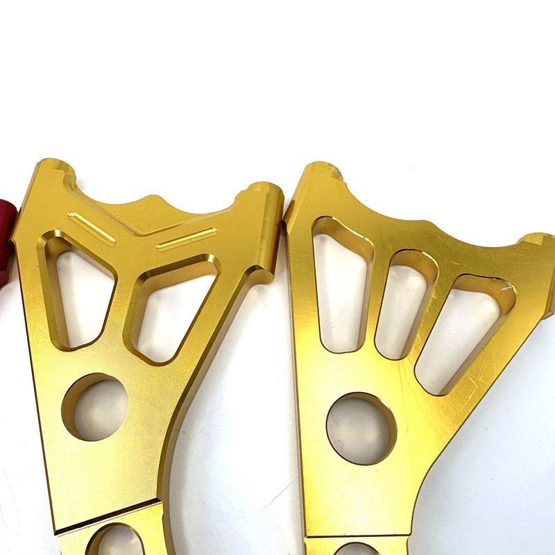 电摩福喜鬼火小龟BWS改装通用后刹车对四小辐射卡钳Y字220转接码