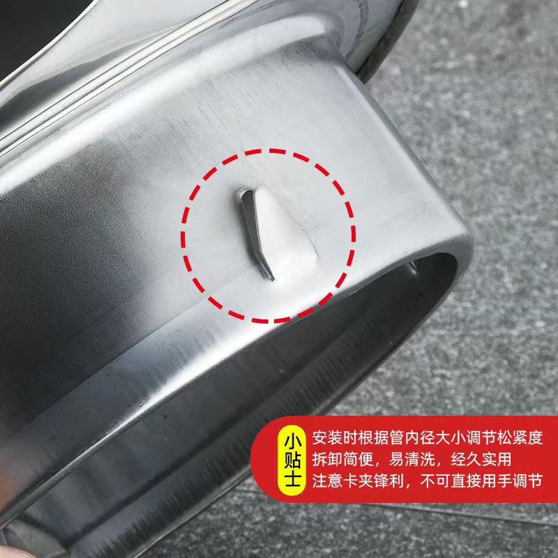 304不锈钢风帽油烟机排烟管外墙通风口PVC管出风口防鸟防雨防风罩