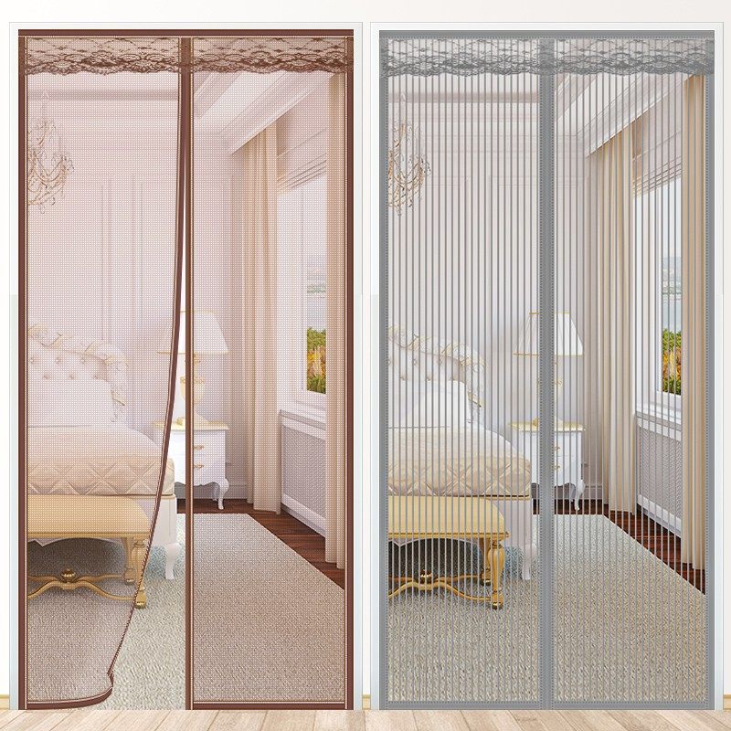 贴自吸防蚊门帘夏季家用卧室隔断防蝇通风磁性纱窗纱门,居家日用,纱窗/纱门,淘宝优惠券,粉丝福利购,淘宝优惠卷