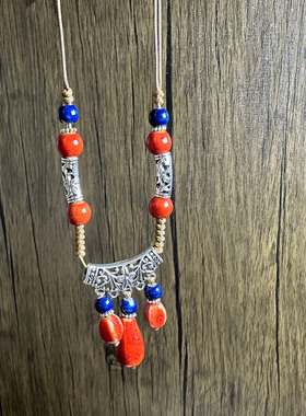 毛衣链秋冬高档大气高级感轻奢吊坠小众新款陶瓷项链精致百搭长款