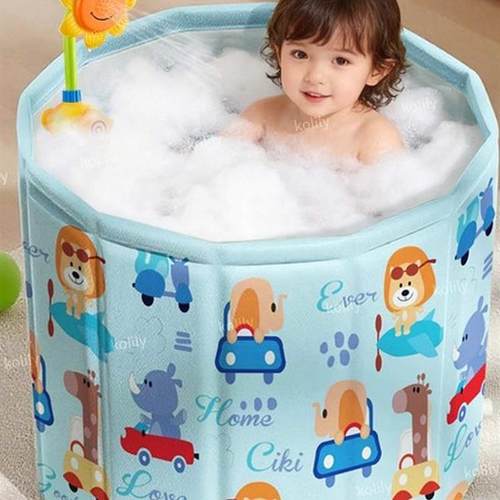 泡澡桶宝宝洗澡桶家用泡澡折叠桶便携式儿童洗澡盆浴桶游泳桶浴盆