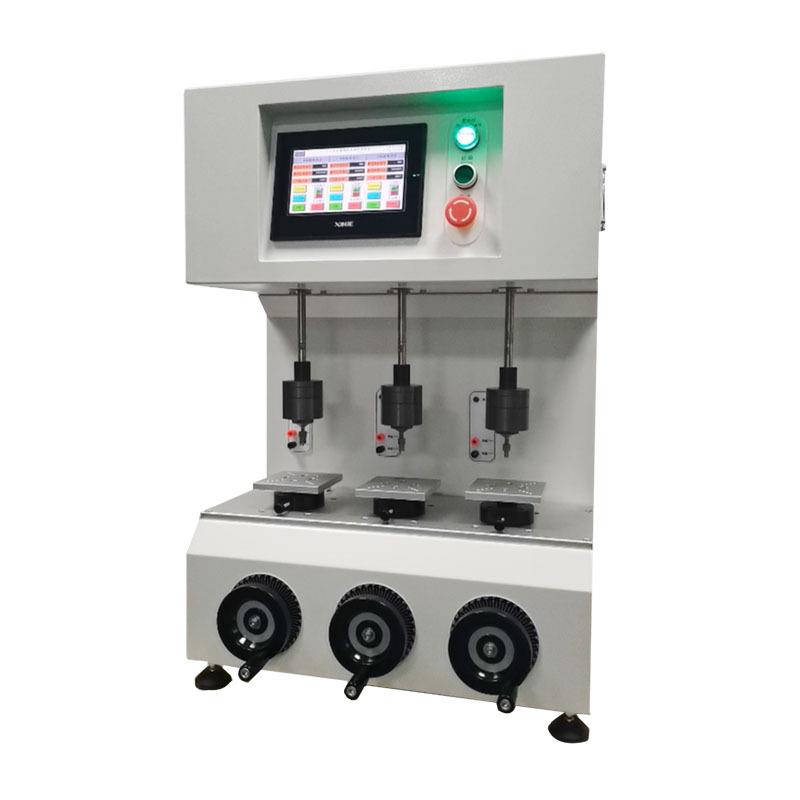 手机电脑键盘开关测试机三工位按键寿命试验机按键疲劳测试仪