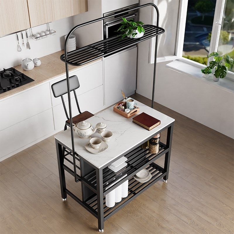 开放式厨房中岛台柜单独可移动定制一体家用餐边桌吧大理石料理台,住宅家具,岛台,淘宝优惠券,粉丝福利购,淘宝优惠卷