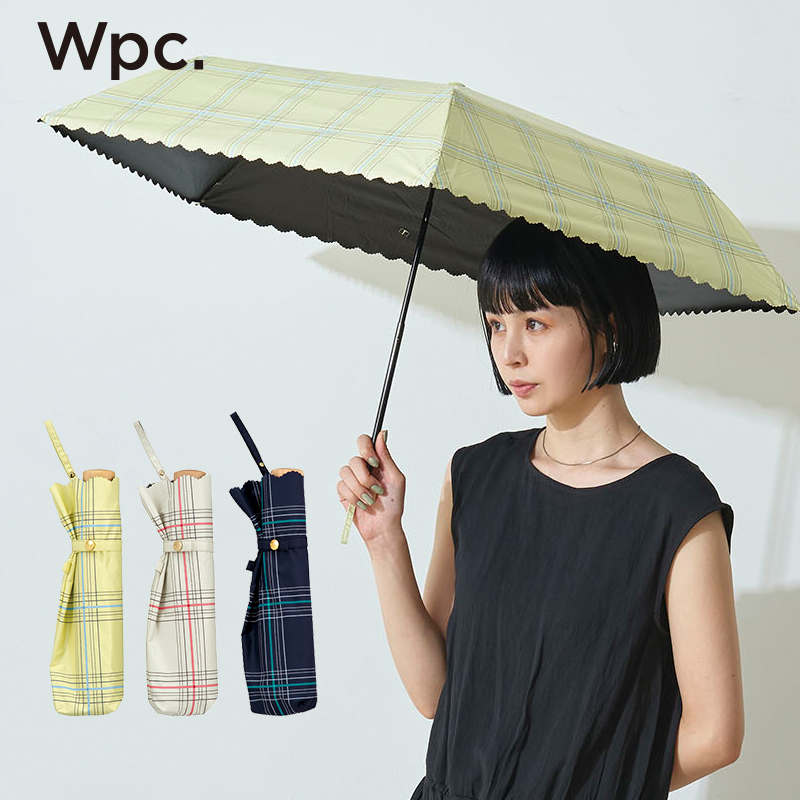 Wpc.伞日系伞女黑胶涂层小巧便携伞防晒防紫外线轻量太阳伞遮阳伞