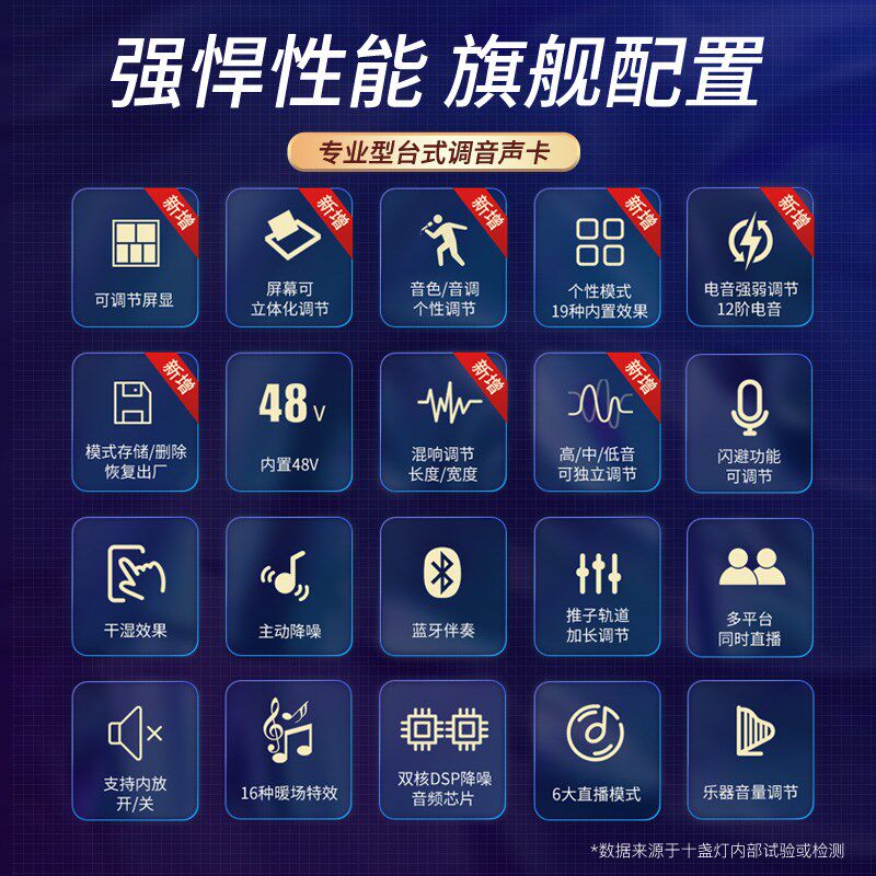 外置唱歌直播声卡全套设备麦克风K歌2024年新款高级电脑