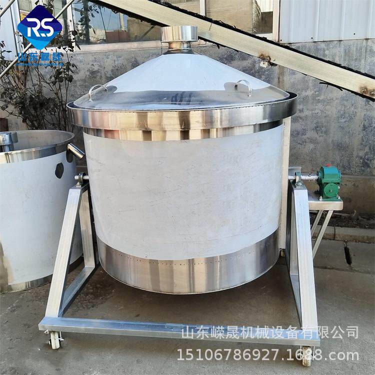 粮食白酒酿酒设备不锈钢蒸酒反转锅白酒米酒蒸馏机款式多样自酿
