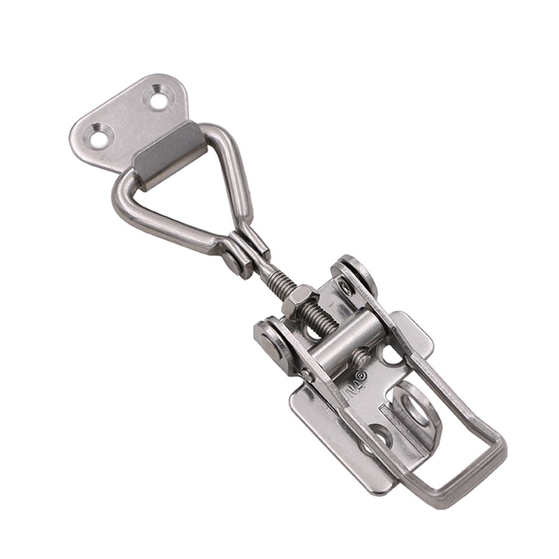 HOUNA机柜箱304不锈钢锁扣快速夹具重型可调节搭扣可调箱扣D501D