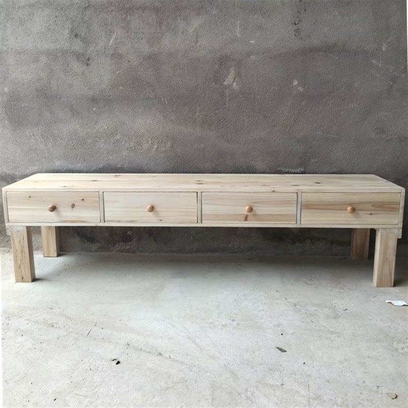 实木电视柜现代简约小户型客厅家用电视机柜抽屉收纳置物柜M098