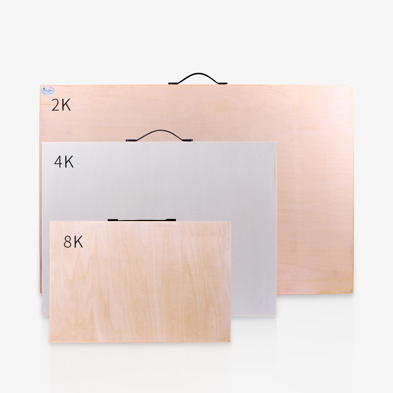 画板手提式美术生写生2k4k8开全开素描速写幼儿童初学者木制