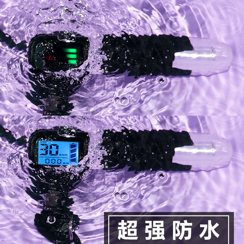 电动车折叠代驾车调速转把手柄数码电量显示屏配件防水油门加速器