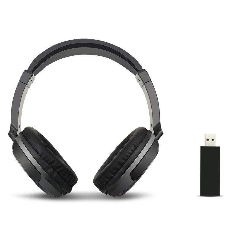 顽克电视耳机无线家用老人电脑台式头戴式手机通用非蓝牙