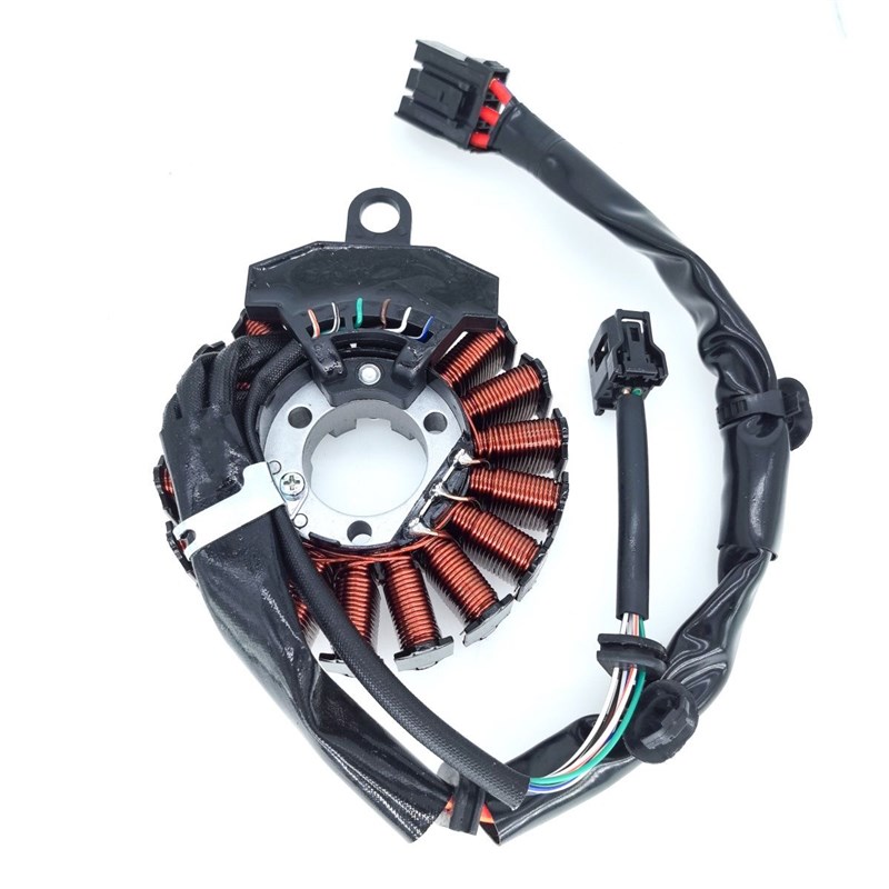 适用本田摩托车睿影WH110T-6-6A睿影电喷磁电机线圈K48磁电线圈