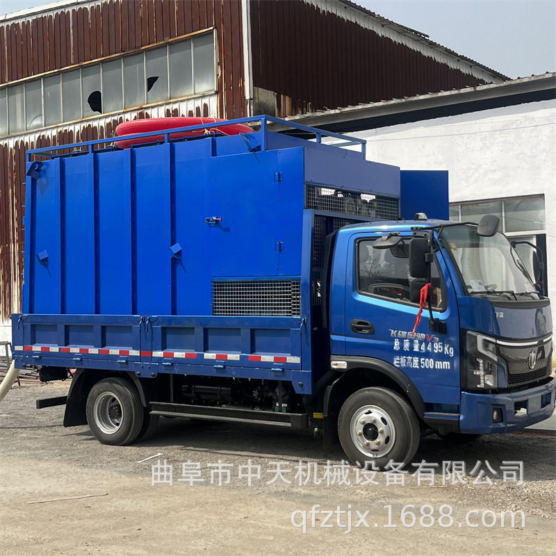 移动式方箱车间高空清理吸灰车 100m远距离输送气力吸灰机设备kxx