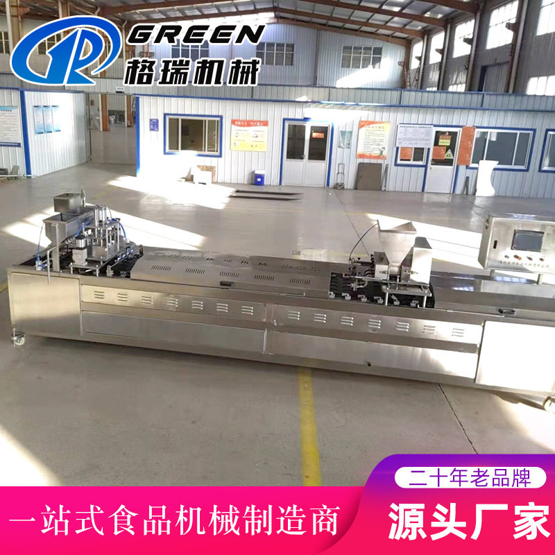 全自动翻模蛋液皮包蛋饺机  食品厂蛋饺加工设备  自动蛋饺生产线