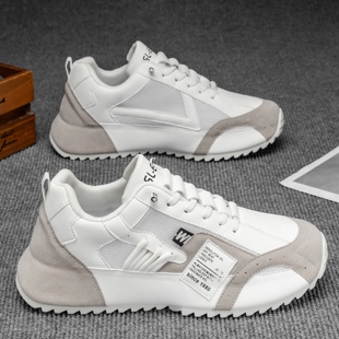 跑步厚底增高老爹鞋 2025男鞋 休闲板鞋 透气百搭一脚蹬运动鞋 秋季