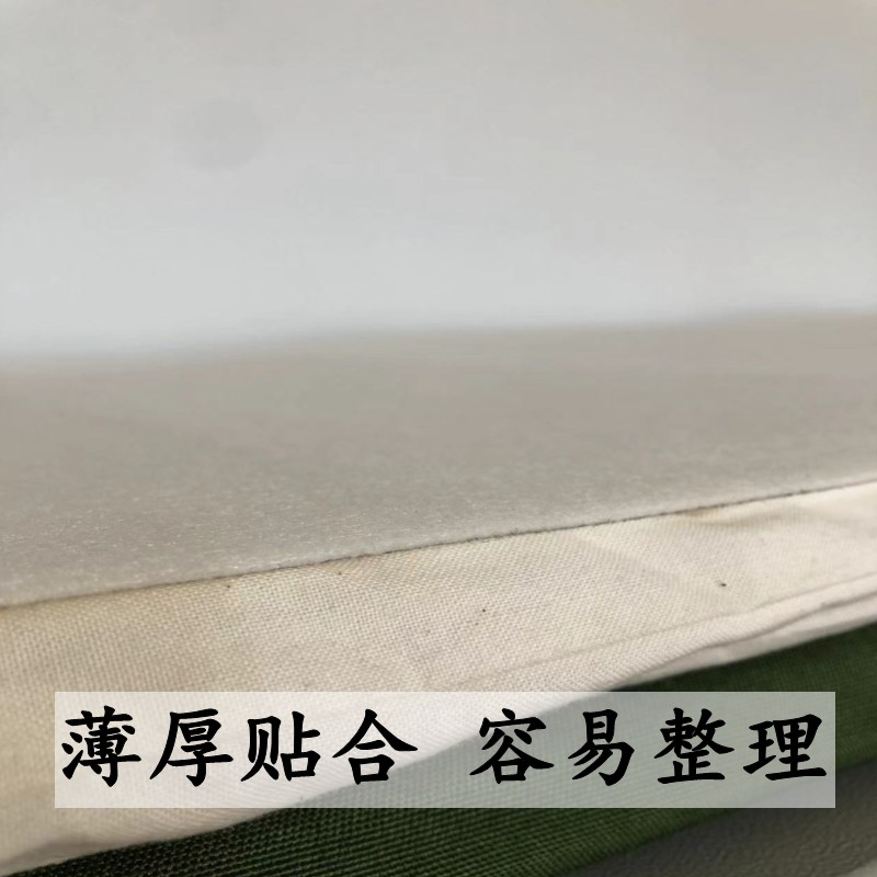 硬内务毛毡床垫制式防褶皱宿舍撑平床单神器羊毛毡褥子薄白色定制