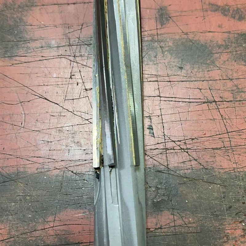 钨钢中管铰刀二棱三棱铰刀镶合金长铰刀加工碳钢管铬钼钢车架绞刀