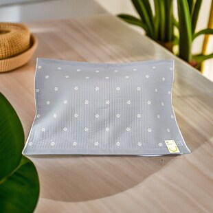 新款建斌纯棉四层纱布提花大枕巾卡通经典学生宿舍家用一对装