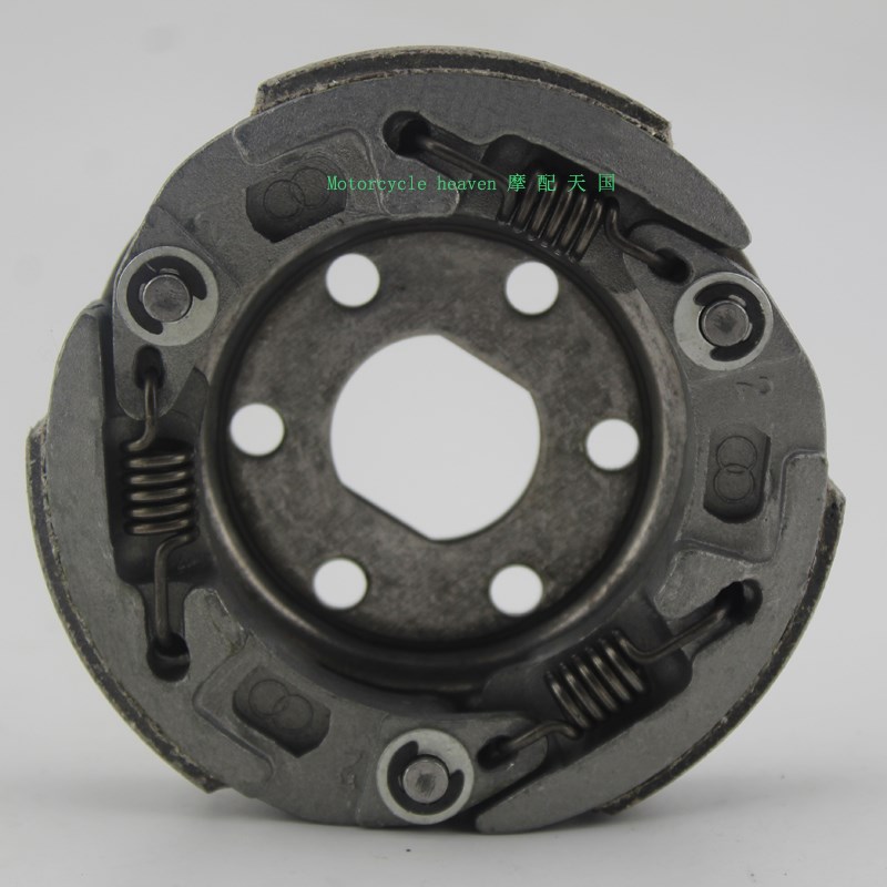 踏板助力车豪迈GY6 50/60/80离合器离心块离合皮甩块后变速从动轮