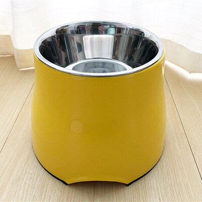 super休普高碗防滑宠物碗不锈钢狗碗狗食盆狗盆法斗碗盆防颈椎碗