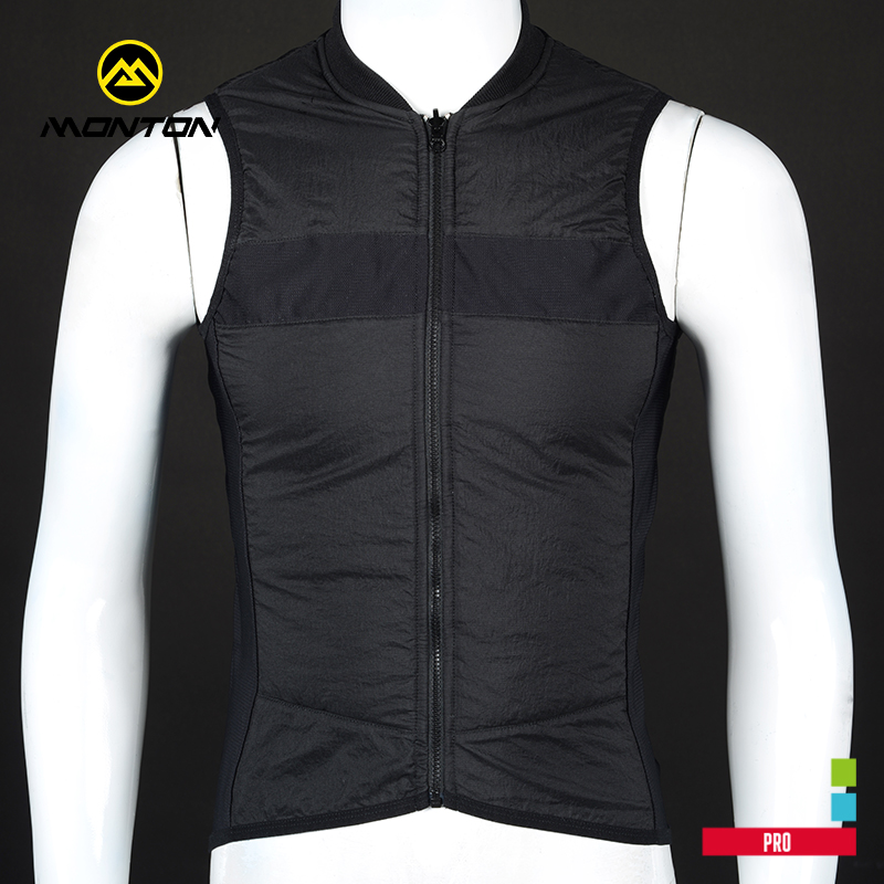 Monton脉腾骑行服秋冬双层通勤夹克抓绒保暖防风防水外套男女