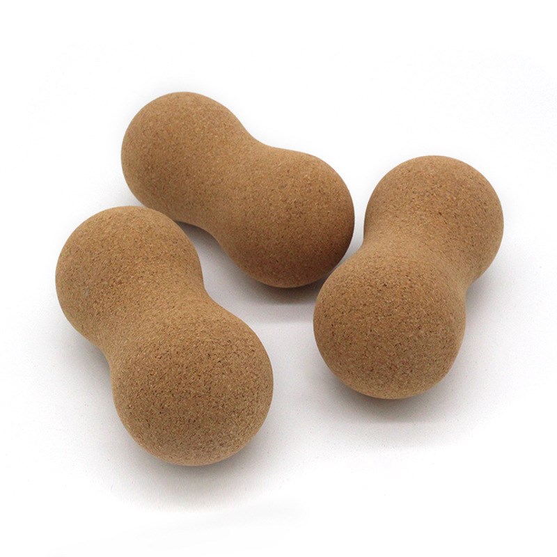 软木筋膜球花生球脚底颈膜放松经络按摩球瑜伽健身足底小球