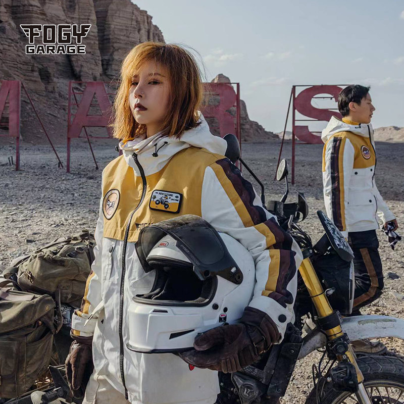 福禄车库传奇夹克骑行服外套男女四季通用摩托机车防水防护拉力服