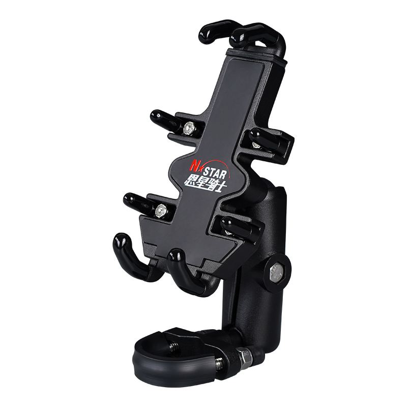 摩托车手机导航支架自行车架多功能车载可充电固定夹外卖骑行装备