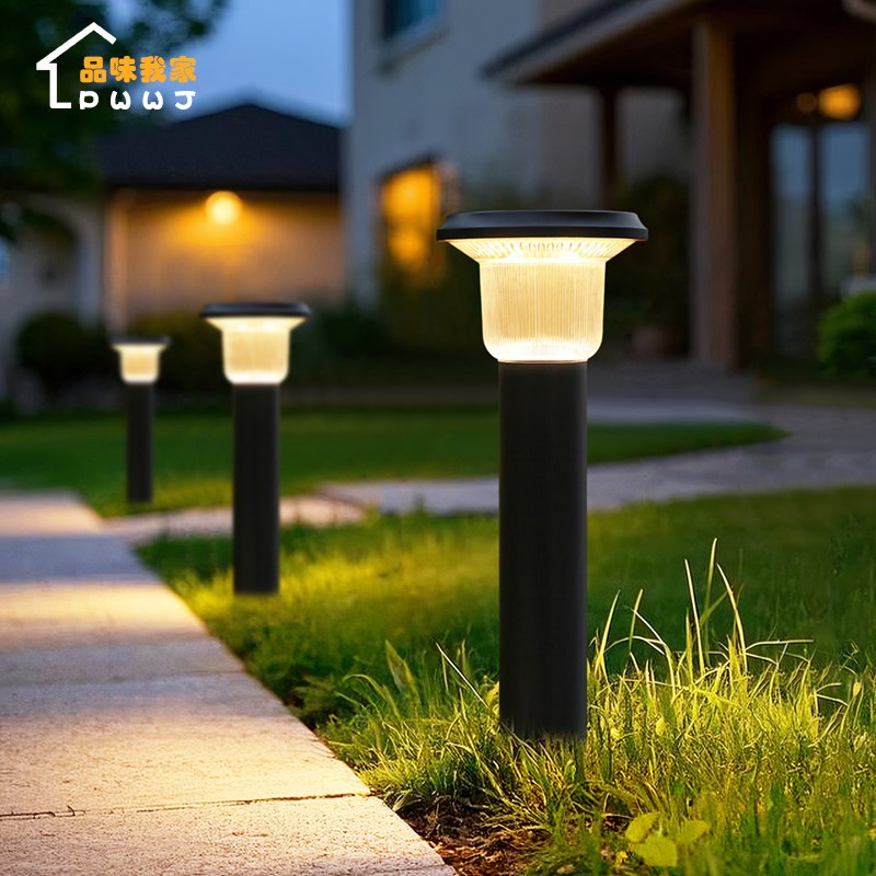 太阳能草坪灯户外装饰庭院灯布置室外防水花园别墅室外露台草地灯
